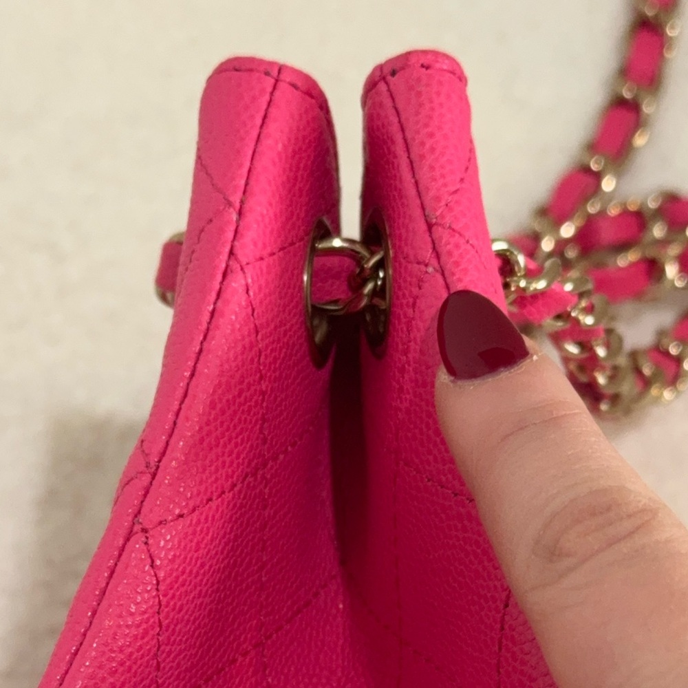 CHANEL Pink Crossbody Bag - Picture 9 of 16